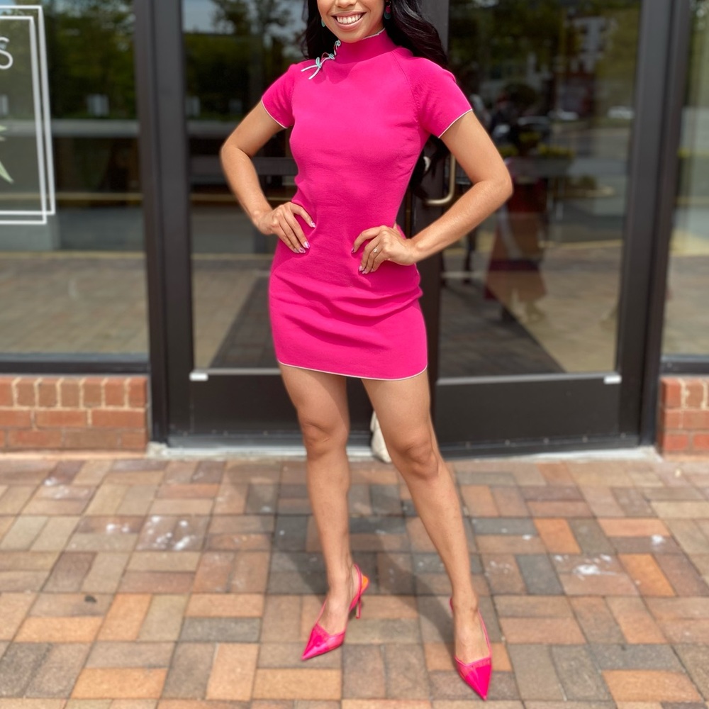 Pink Zara Mini Dress